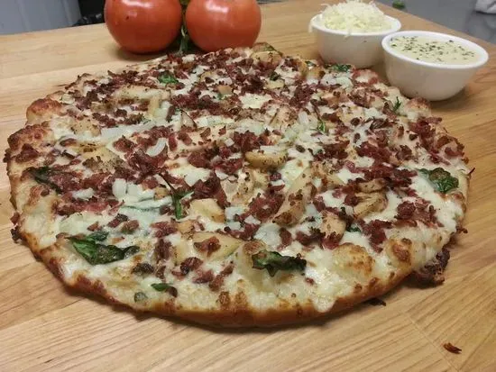 Chkn Bacon Alfredo Pizza