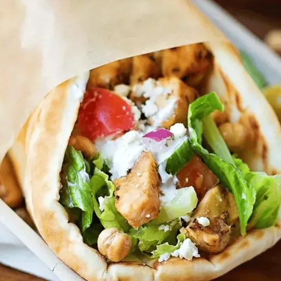 Greek Chicken Pita