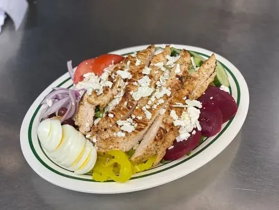 Greek Salad with Chicken
