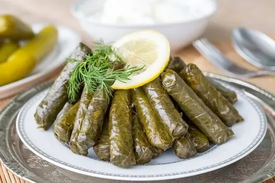 Stuffed Grape Leaves (Meat & Rice)(per lb)