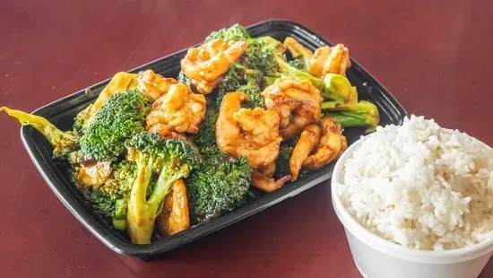 Shrimp with Broccoli