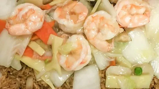 Shrimp with Chinese Vegetable