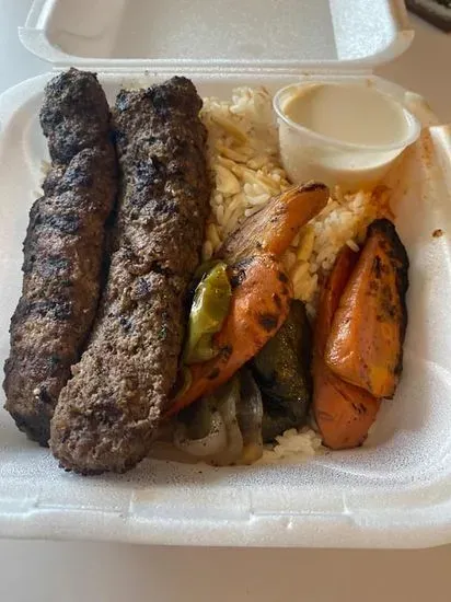 Shish Kafta Lunch