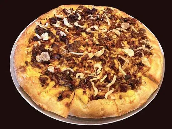 Sarge 20" Smokehouse Mac & Cheese Pizza