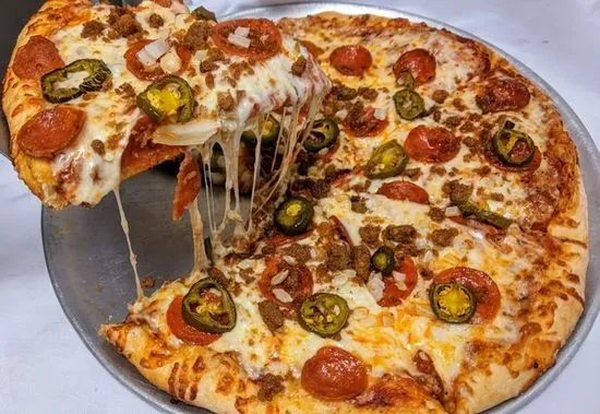 BUILD YOUR OWN PIZZA