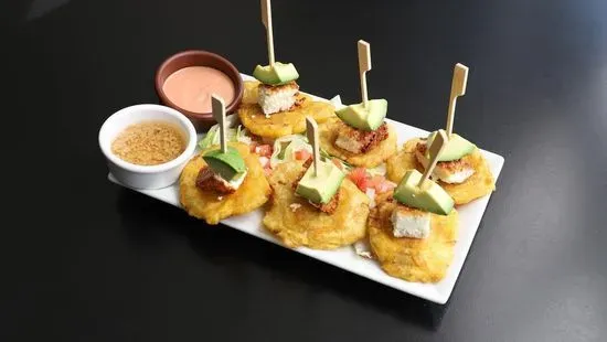 Tostones Con Queso