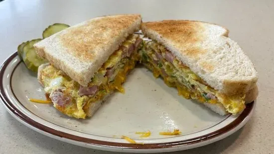 Western Sandwich with cheese