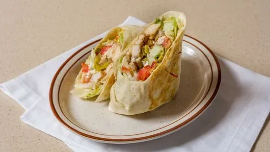 Greek Chicken Wrap