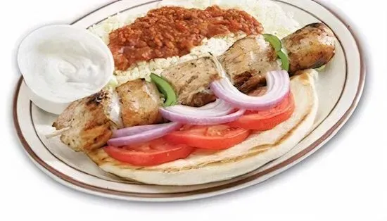 Chicken Kebab with Mini Greek