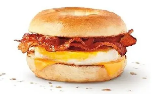 Bacon Bagel Breakfast Sandwich