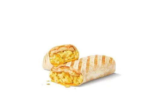 Egg & Cheese Scrambled Egg Loaded Breakfast Wrap