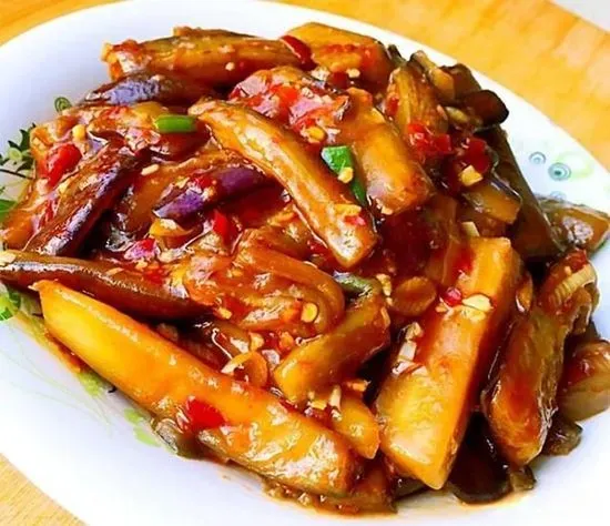 Eggplant with Garlic Sauce / 鱼香茄子