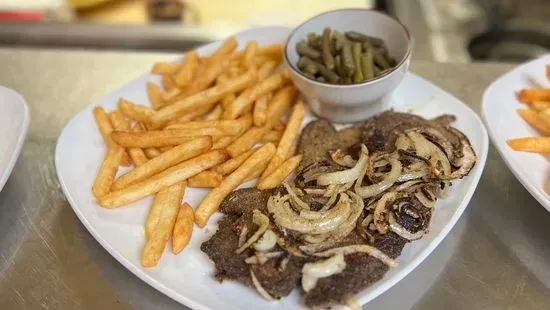 Pan-Fried Beef Liver & Onion