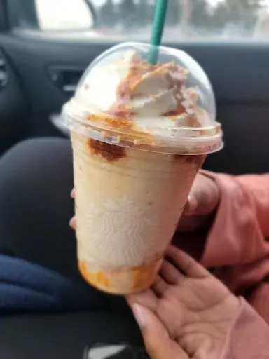 Caramel Ribbon Crunch Frappuccino® Blended Beverage