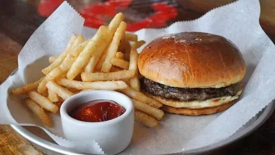 Kids 1/4 Lb. Hamburger & Fries