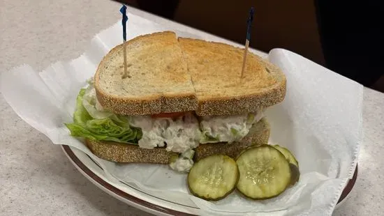 Tuna Salad Sandwich with Cheese