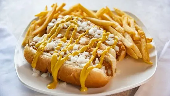 Coney Combo with Chili Fries