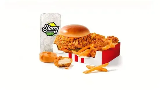 Spicy Chicken Sandwich + Nuggets Big Box Meal