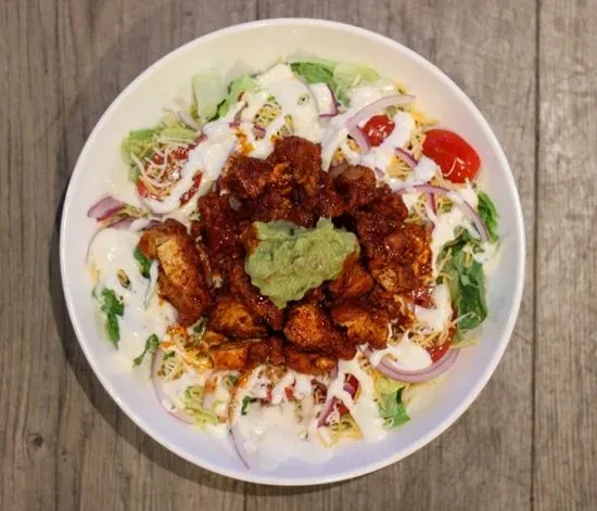 Nashville Hot Honey Chicken Salad