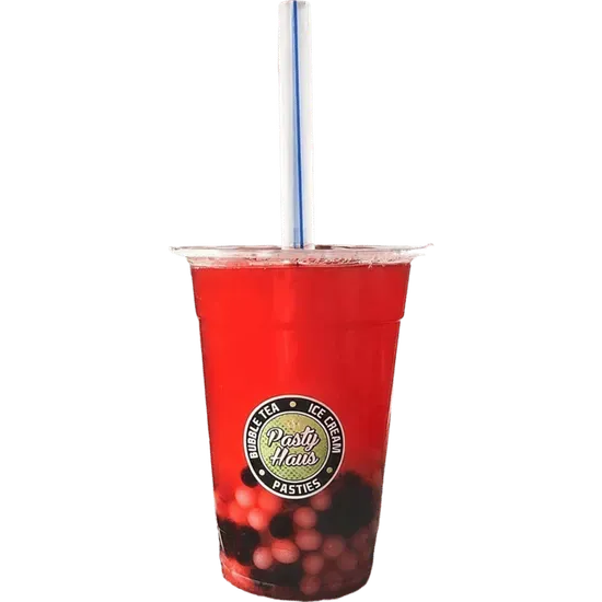 Red, White & Blue Bubble Tea