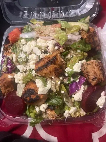 Greek Tawook Salad