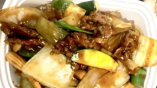 73. Mongolian Beef 蒙古牛