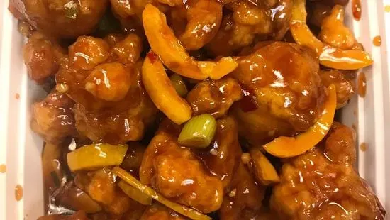 64. Orange Chicken 陈皮鸡