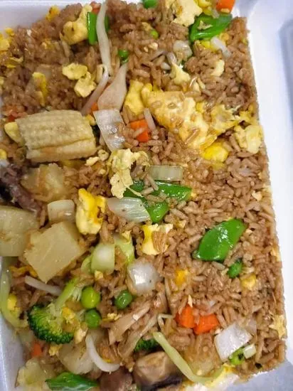 Vegetable Fried Rice 蔬菜炒饭