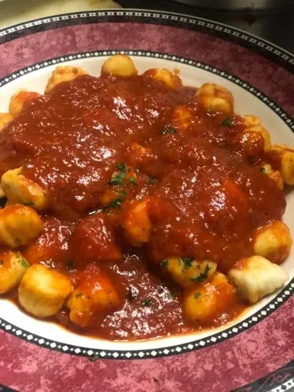 Gnocci with Tomato Sauce