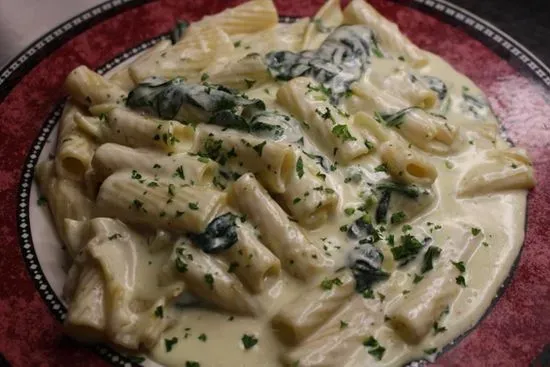 Spinach Ricotta Rigatoni