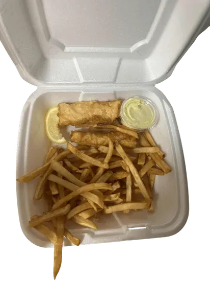 Fish & Chips (2 Pcs.)