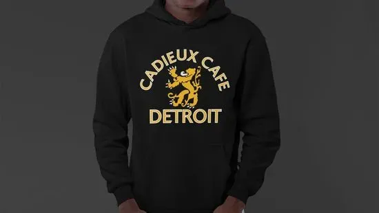 Cadieux Cafe Belgian Lion Hoodie (black)
