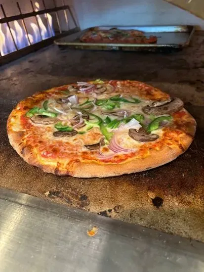 Vegetarian Flatbread Pizza