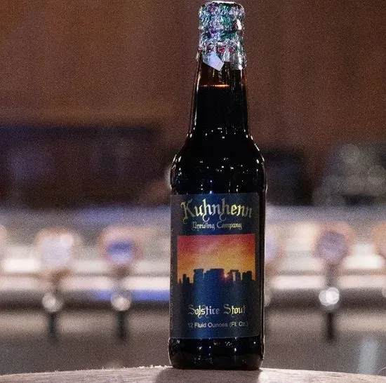 Solstice Stout (2024) (Bourbon Barrel-Aged) 4 Pack Bottle