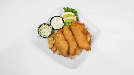 Fish and Chips Plate