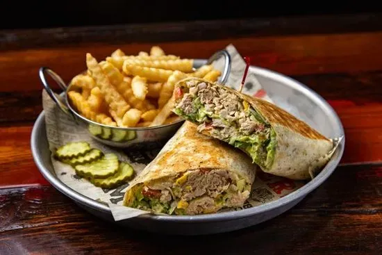 Street Corn Chicken Wrap