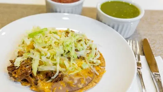 Beef Tostada