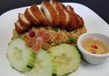 39 . Crispy Chicken Fried Rice