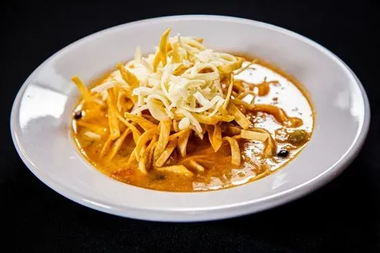 BOWL CHEESE CHICK/TORTILLA SOUP