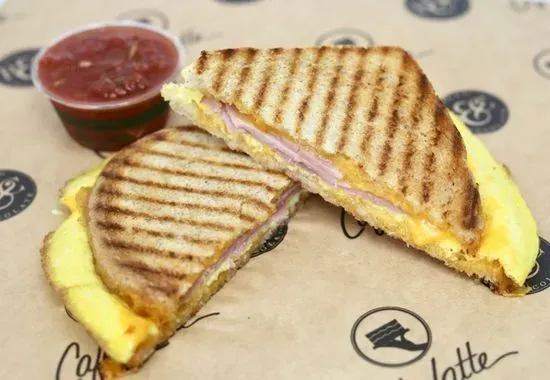 Smoked Turkey, Egg & Cheese Panini
