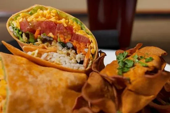 Black Bean & Thai Peanut Wrap