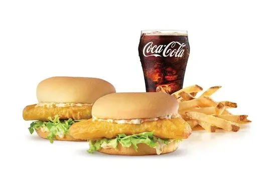 2 Redhook® Beer-Battered Fish Sandwiches Combo