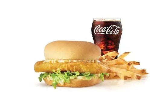 Redhook® Beer-Battered Fish Sandwich Combo