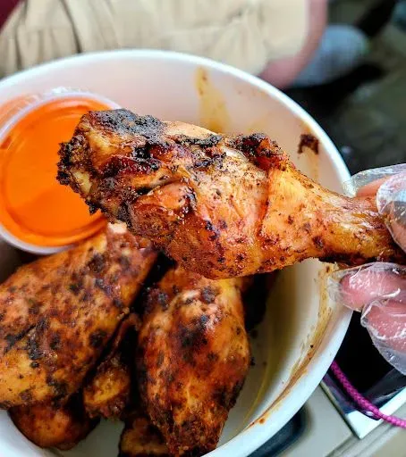 Bucket Of Smoked Chicken Drummies