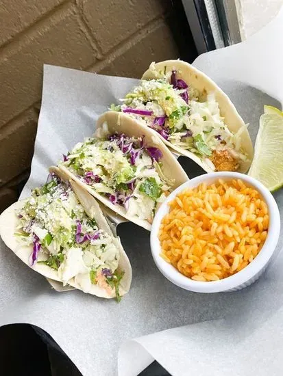 3 Zesty Walleye Tacos