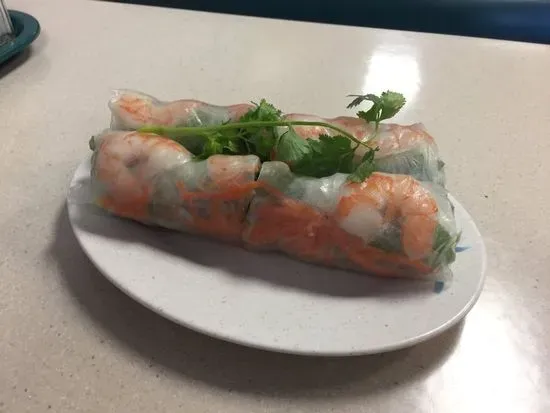 A2. Shrimp and Pork Spring Rolls (2)