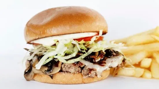 Teriyaki Mushroom Swiss