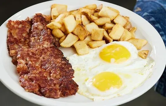 Corned Beef Hash & Eggs