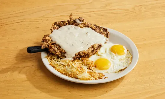 Country Fried Steak & Eggs