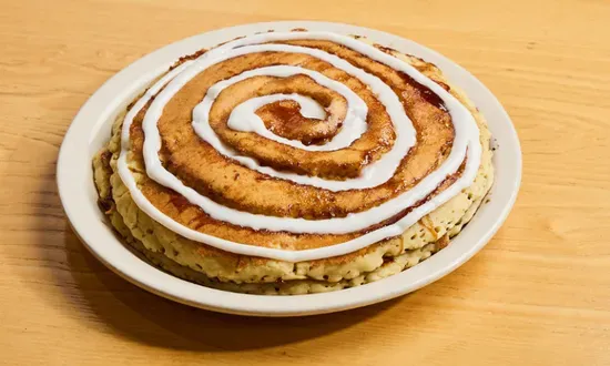 Cinnamon Roll Pancakes